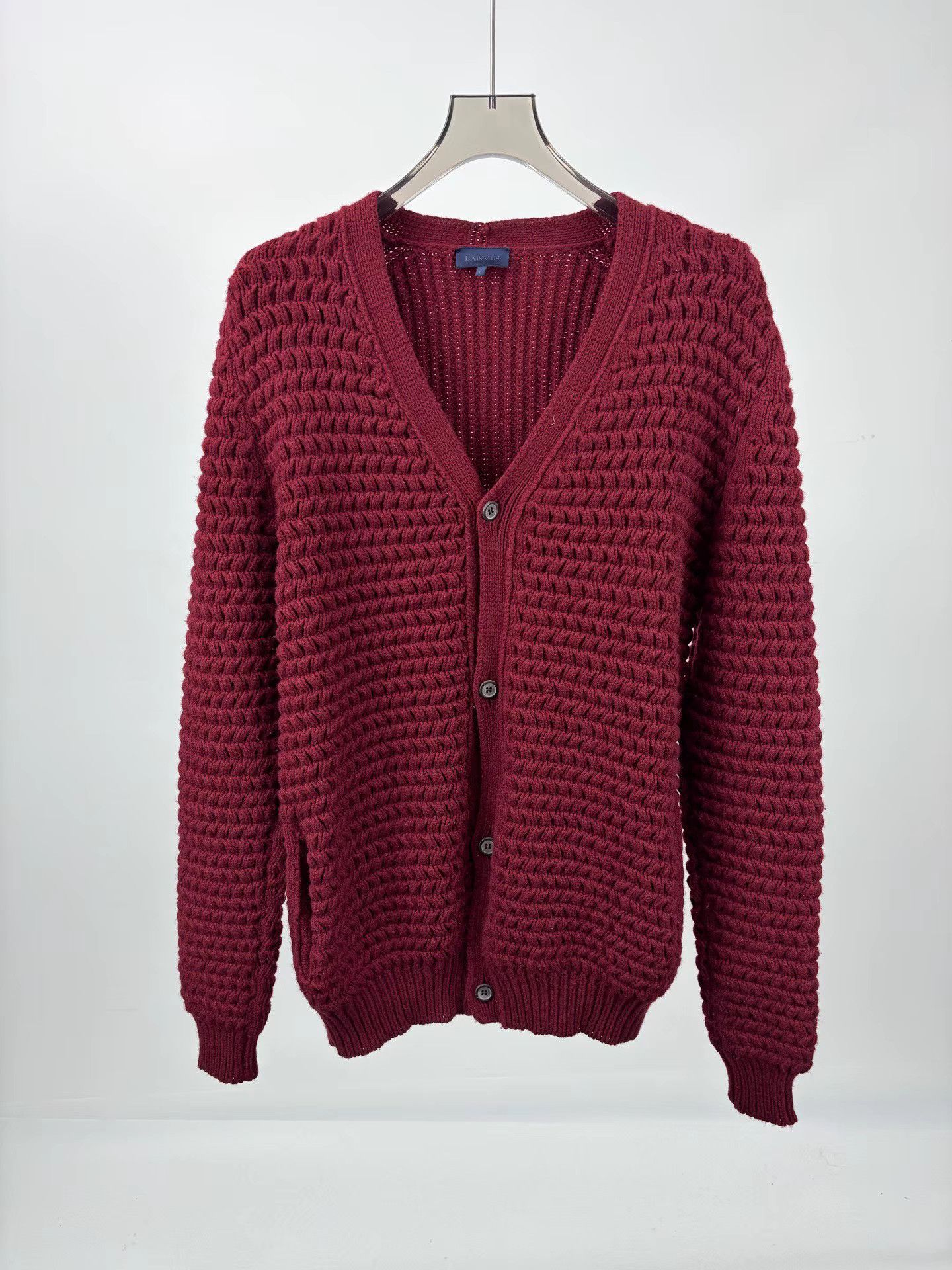 Lanvin LANVIN Wool Cardigan Size US M / EU 48-50 / 2 - 1 Thumbnail