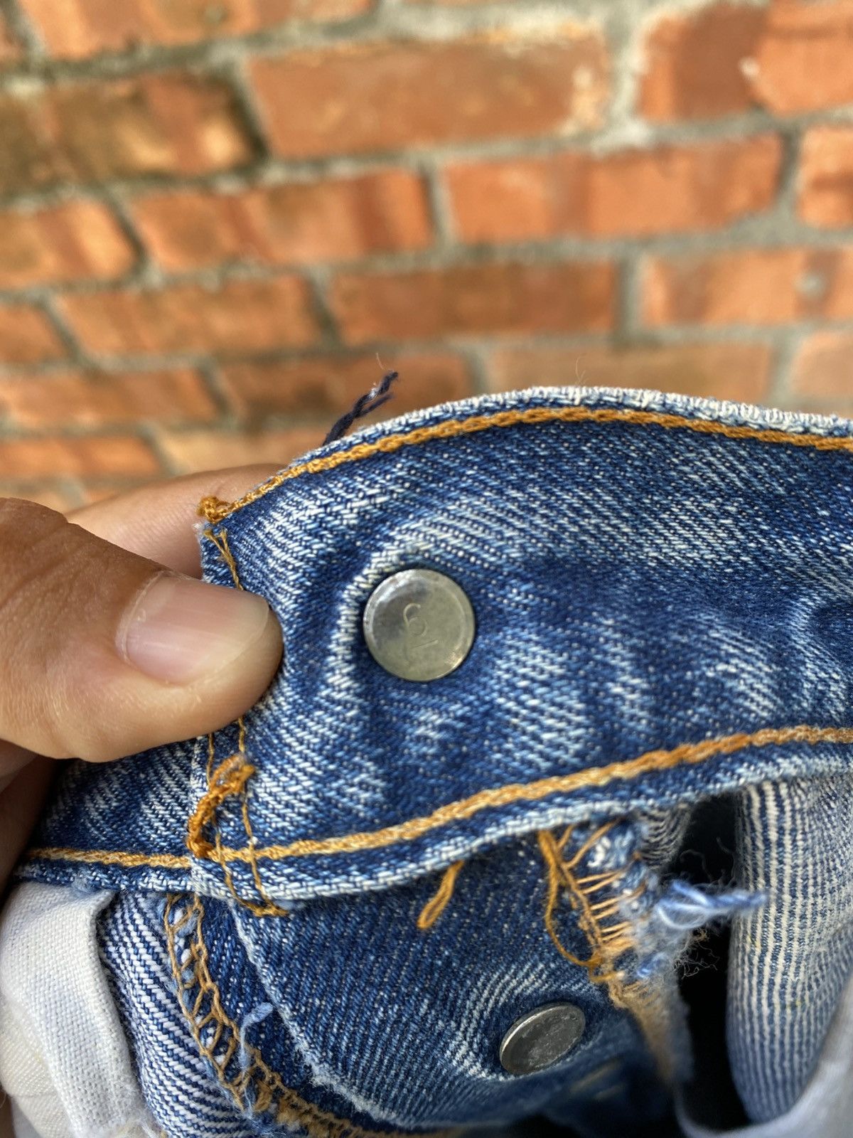 Levi's × Levi's Vintage Clothing × Vintage W28x33 vintage levi's 501 redline 60s big E distressed Size US 28 / EU 44 - 10 Thumbnail