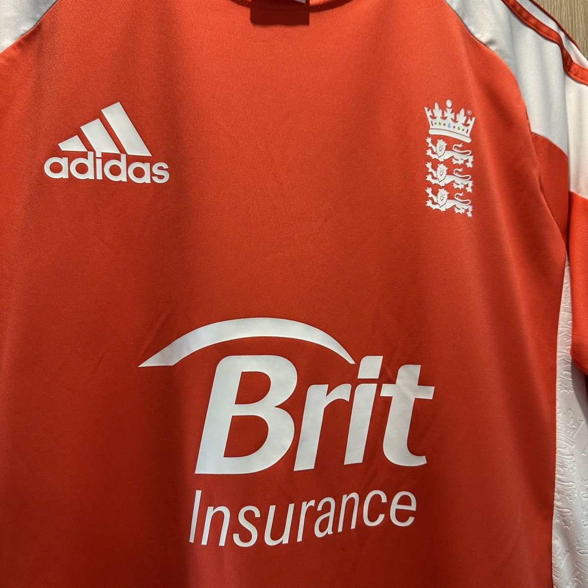Adidas × Vintage VINTAGE ADIDAS ENGLAND CRICKET JERSEY WORLD CUP 2011 Size US L / EU 52-54 / 3 - 3 Thumbnail