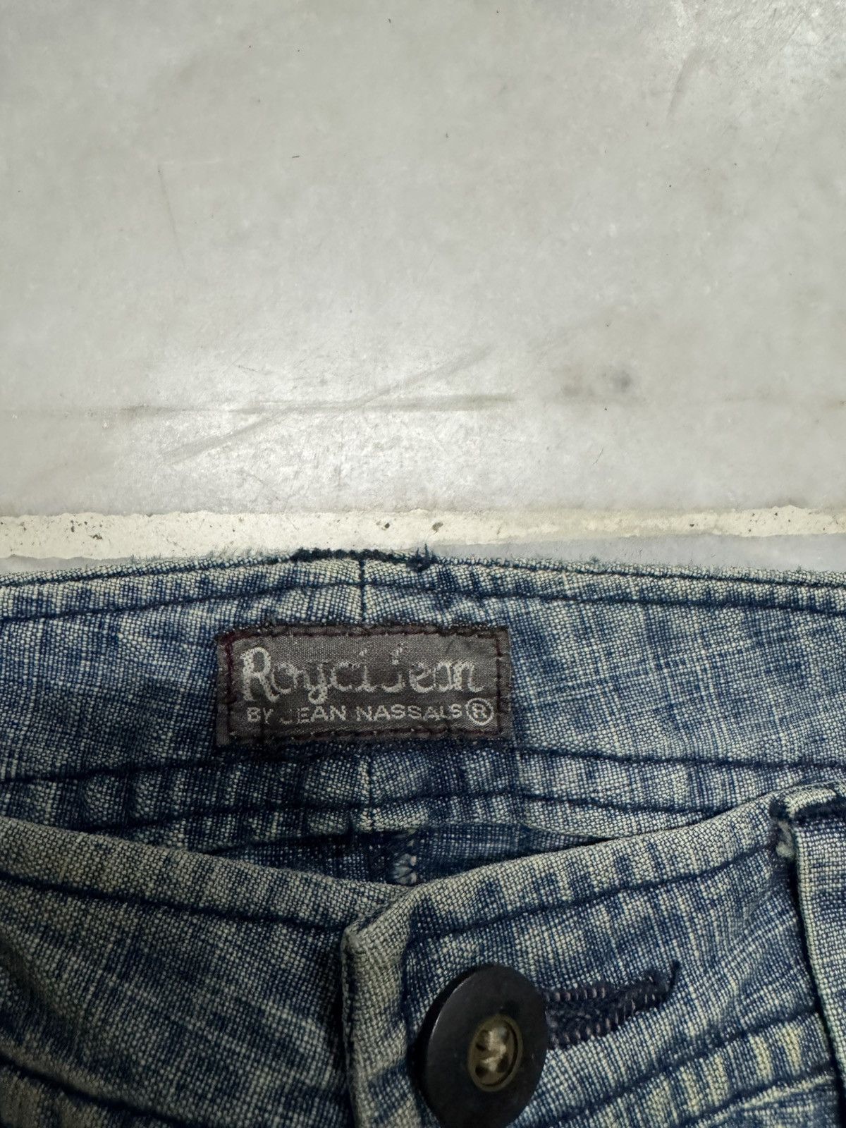 PPFM 💥FLARE💥90s JAPANESE RARE BUSHPANTS CARGO BELL BOTTOM JEANS Size US 29 - 8 Thumbnail