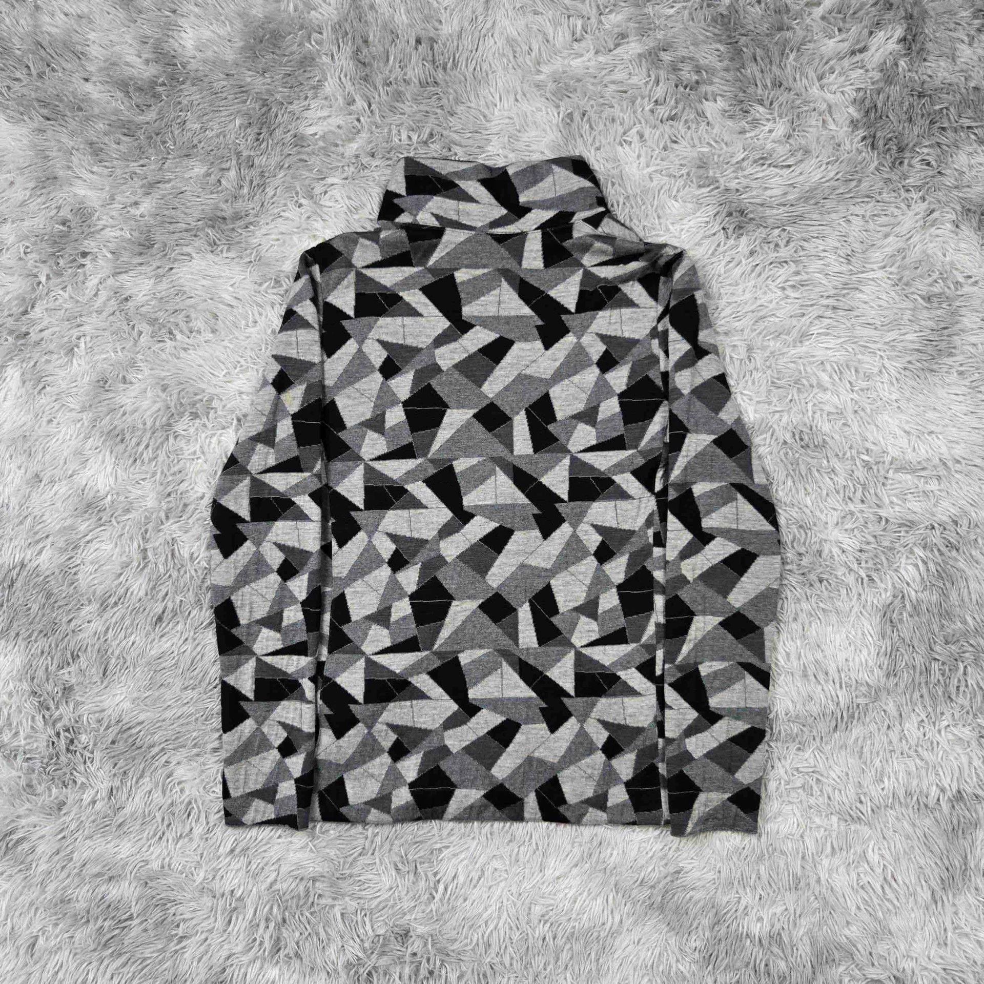 Emporio Armani Emporio Armani Men's Knit Pattern Jacket Size US M / EU 48-50 / 2 - 2 Thumbnail