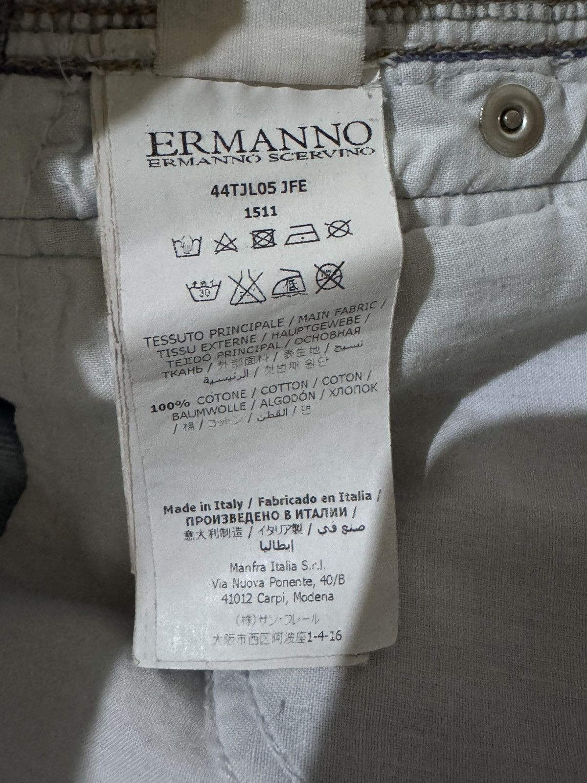 Ermanno Scervino ERMANNO SCERVINO Size 32" / US 10 / IT 46 - 7 Thumbnail