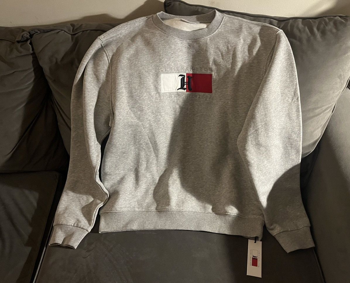 Tommy Hilfiger Tommy Hilfiger Lewis Hamilton Crewneck Men s Xl Sweatshirt Grailed