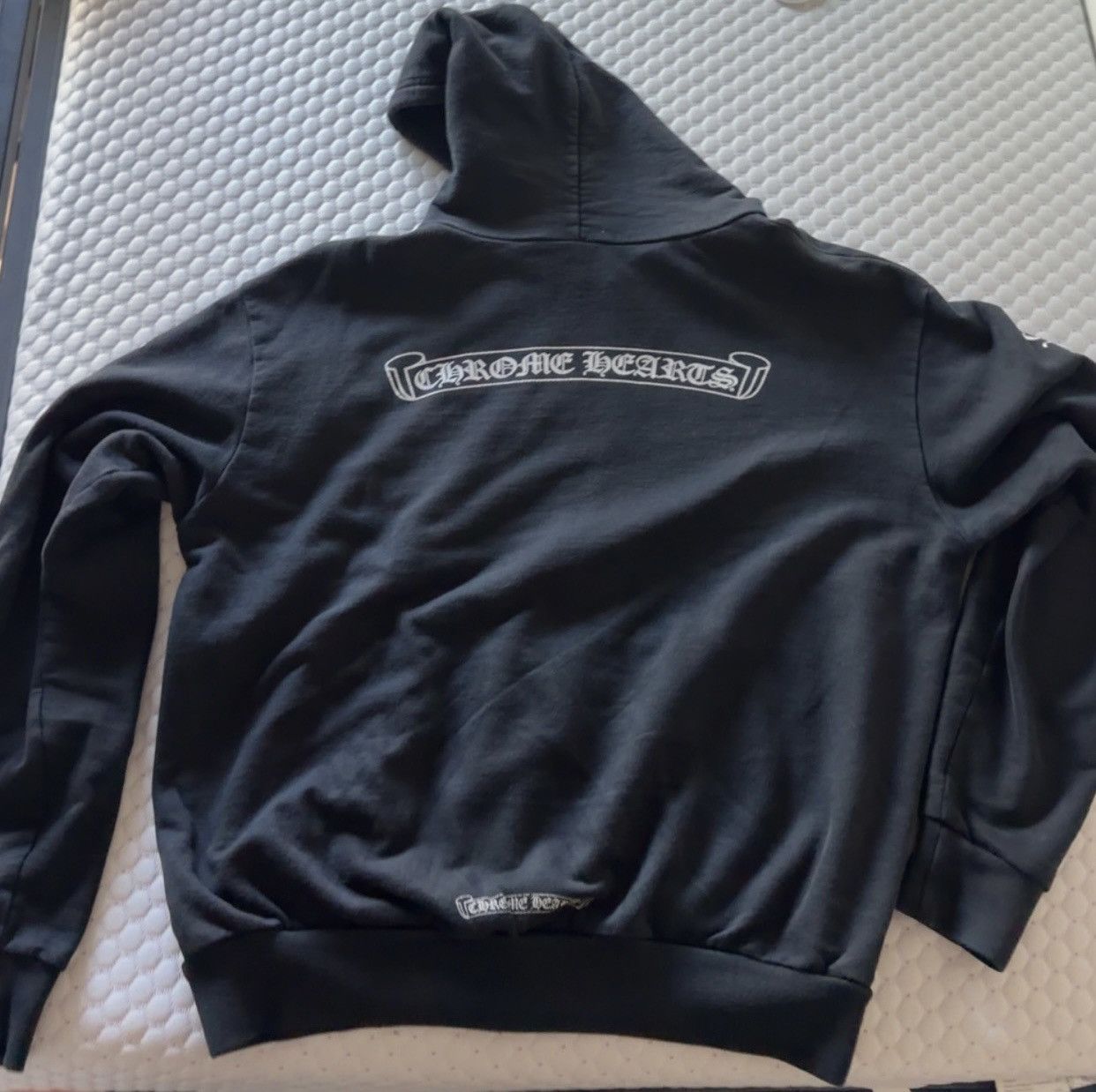 Chrome Hearts Chrome Hearts Scroll Script Logo Zip Up Size US M / EU 48-50 / 2 - 2 Thumbnail