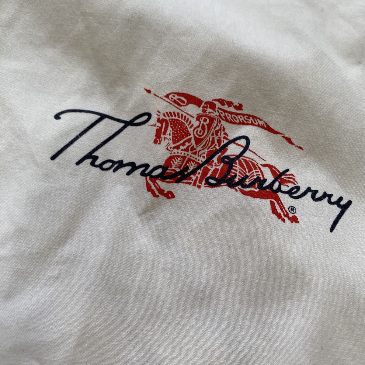 Burberry Vintage 90s Burberry Big Logo Windbreaker Hooded Jacket Size US XL / EU 56 / 4 - 3 Thumbnail