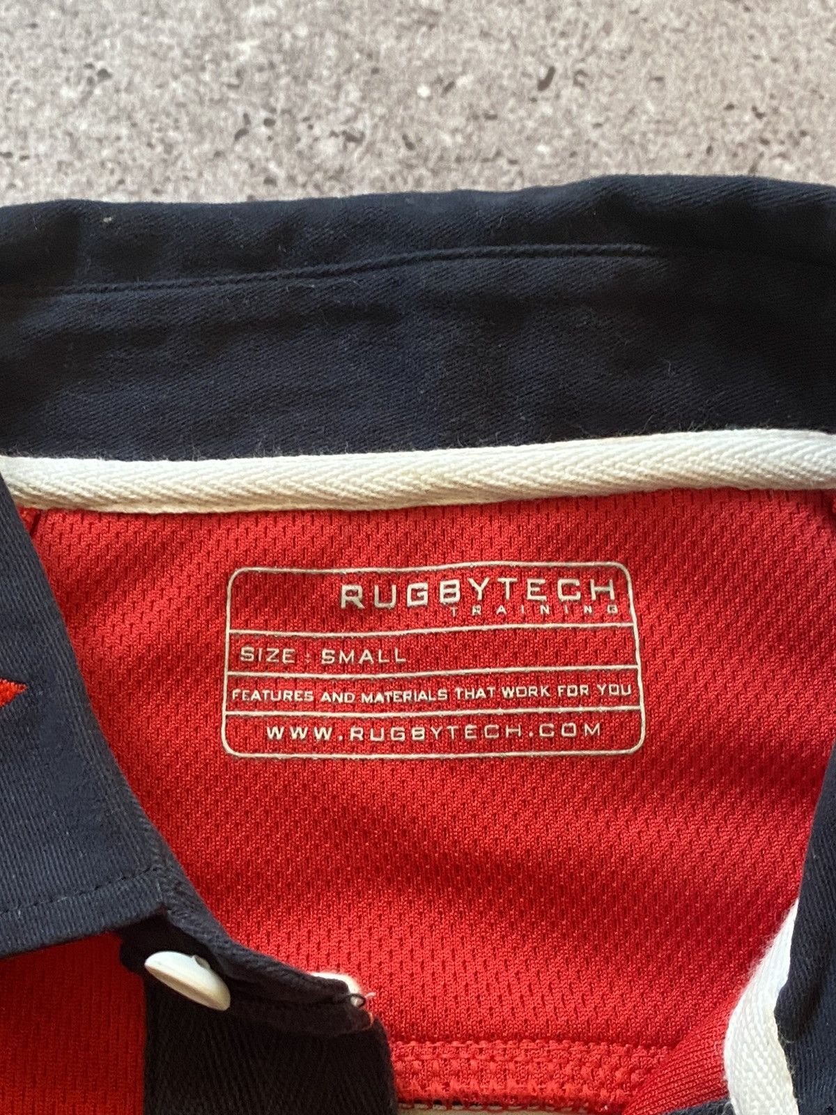 Vintage GLOUCESTER RUGBY RUGBYTECH JEWSON JERSEY MITSUBISHI Size US S / EU 44-46 / 1 - 4 Thumbnail