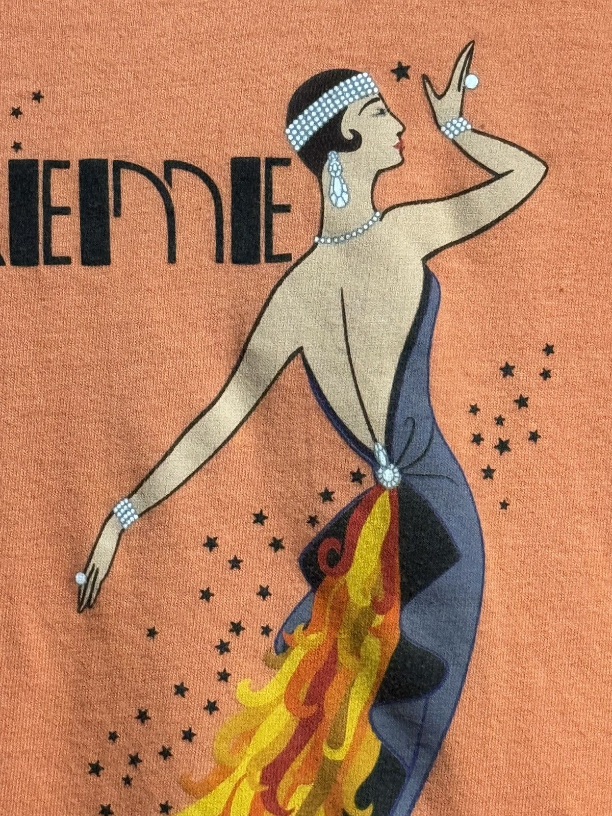 Supreme Supreme Star Dust Tee SS12 Orange M Size US M / EU 48-50 / 2 - 3 Thumbnail