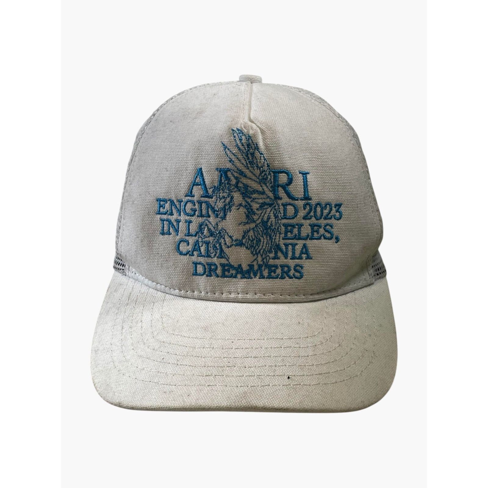Amiri Amiri Pegasus White & Blue Trucker Size ONE SIZE - 1 Thumbnail