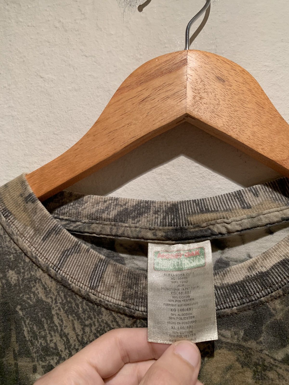 Mossy Oaks × Vintage *RARE* Vintage Mossy Oak Camo Long Sleeve Pocket T-Shirt XL Size US XL / EU 56 / 4 - 3 Thumbnail