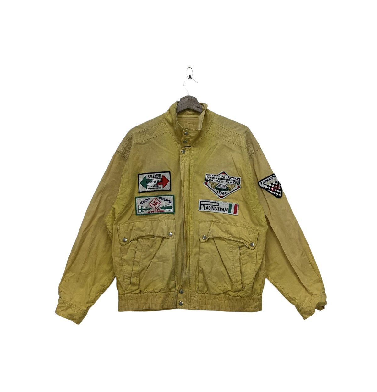 Formula 1 × Vintage Vintage World Champion 1989 Racing Team Grand Prix Malibu Size US M / EU 48-50 / 2 - 2 Thumbnail