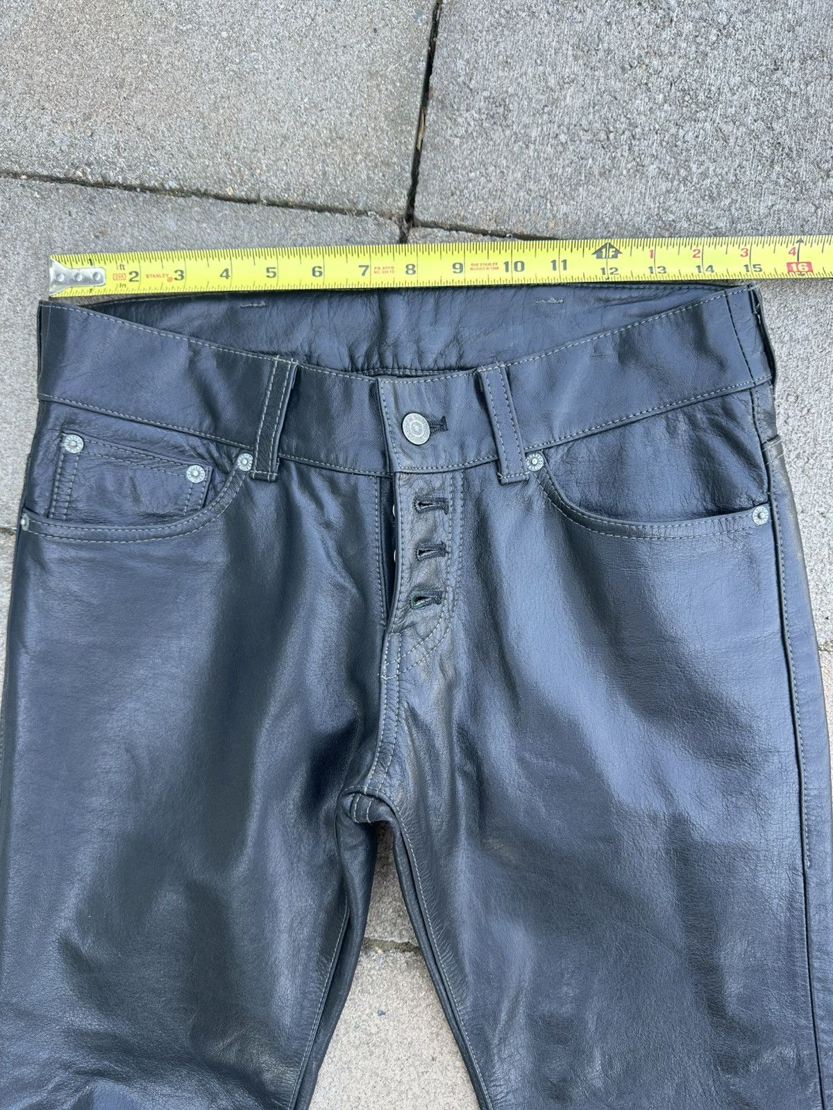 Tornado mart buffalo leather pants