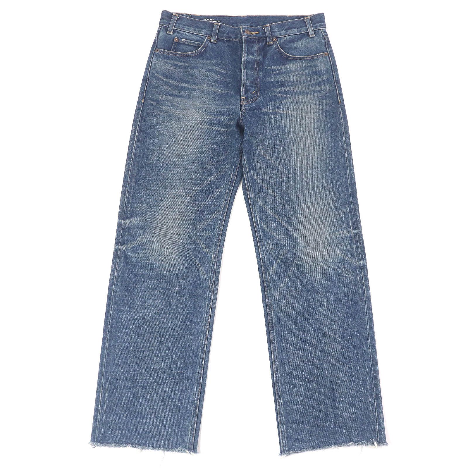 Celine Celine Celine Button fly cut off cotton denim pants Cotton Jeans N799365M07DU DUTY FREE for USA Size ONE SIZE - 1 Thumbnail