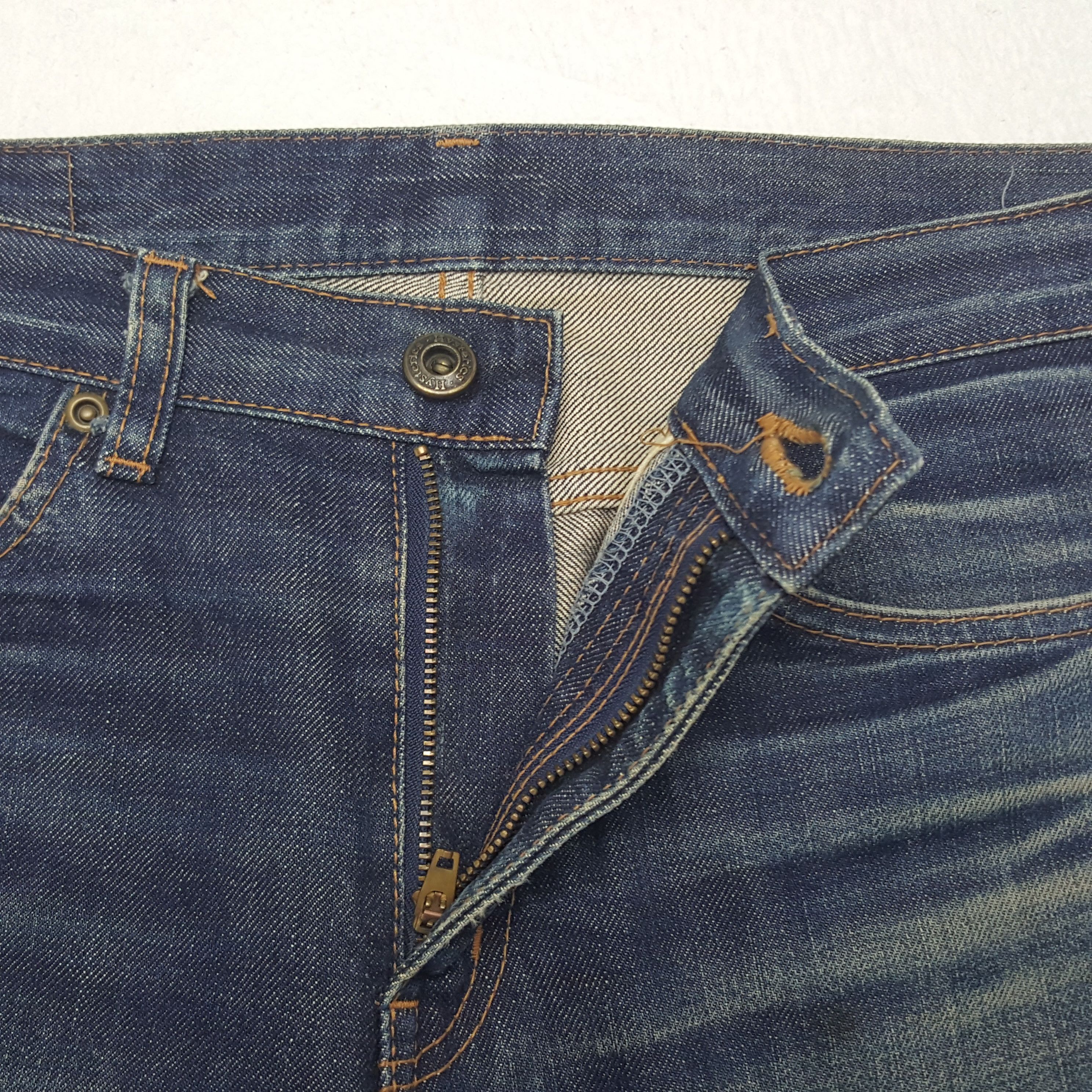 Hysteric Glamour × Vintage Vintage Hysteric Glamour Custom Art Logo Denim Jeans Size US 29 - 12 Thumbnail