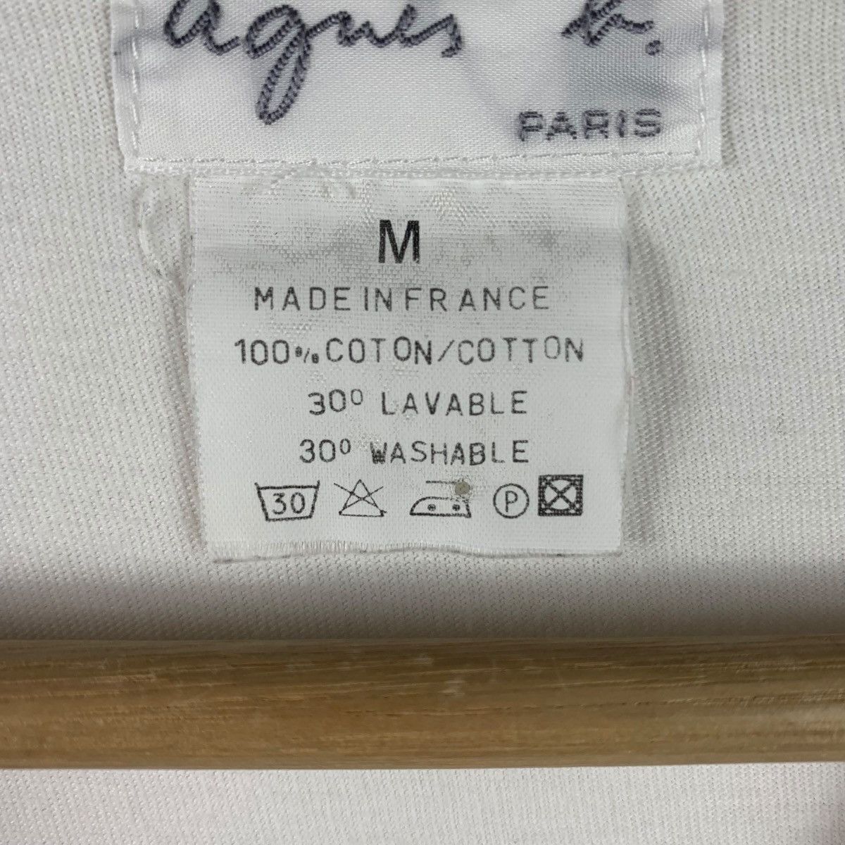 Designer × agnes b. AGNES B Og spellout Long sleeve tee Size US M / EU 48-50 / 2 - 9 Thumbnail