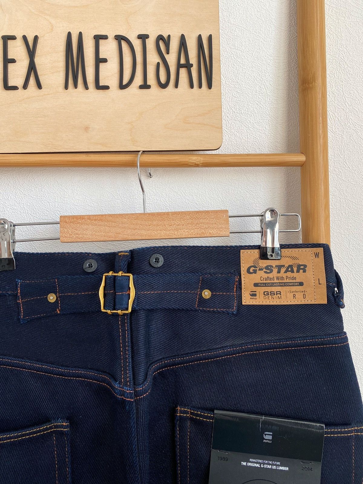 G-Star G-star Red listing SELVEDGE Us Lumber 25 jeans Size US 33 - 10 Thumbnail