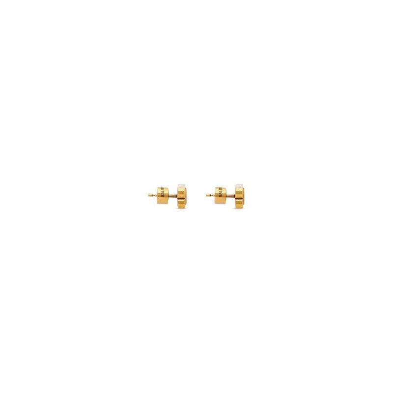 Balenciaga o1la1rc1a0226 Size: OS / BB Icon Earrings In Gold Size ONE SIZE - 3 Thumbnail