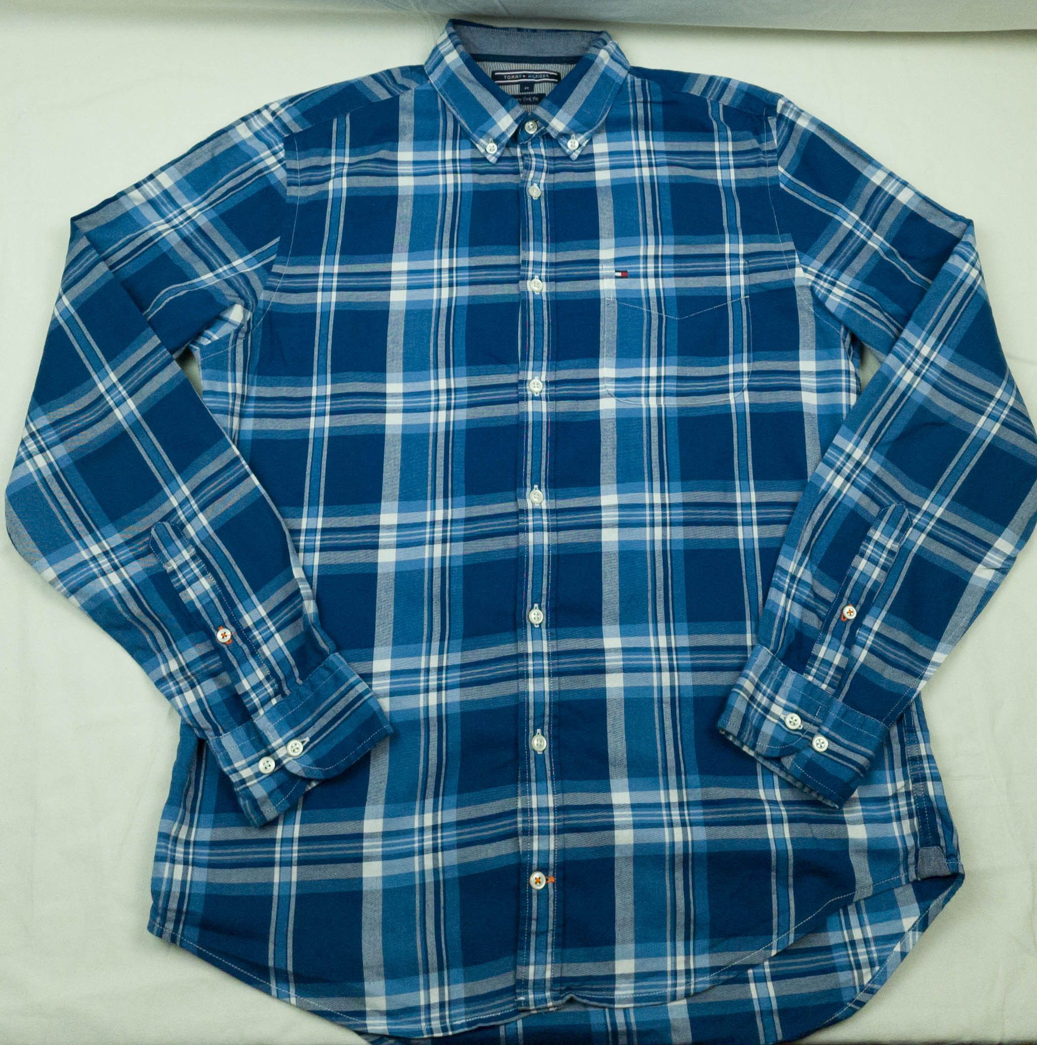 Tommy Hilfiger TOMMY HILFIGER SHIRT LONG SLEEVE COTTON SIZE M VGC Size US M / EU 48-50 / 2 - 3 Thumbnail