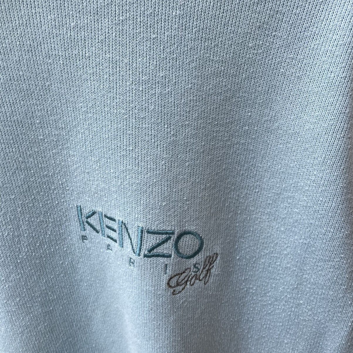 Designer × Japanese Brand × Kenzo 🔥🇯🇵Vintage Kenzo Golf Paris Embroidered Big Logo Sweatshirts Size US M / EU 48-50 / 2 - 6 Thumbnail
