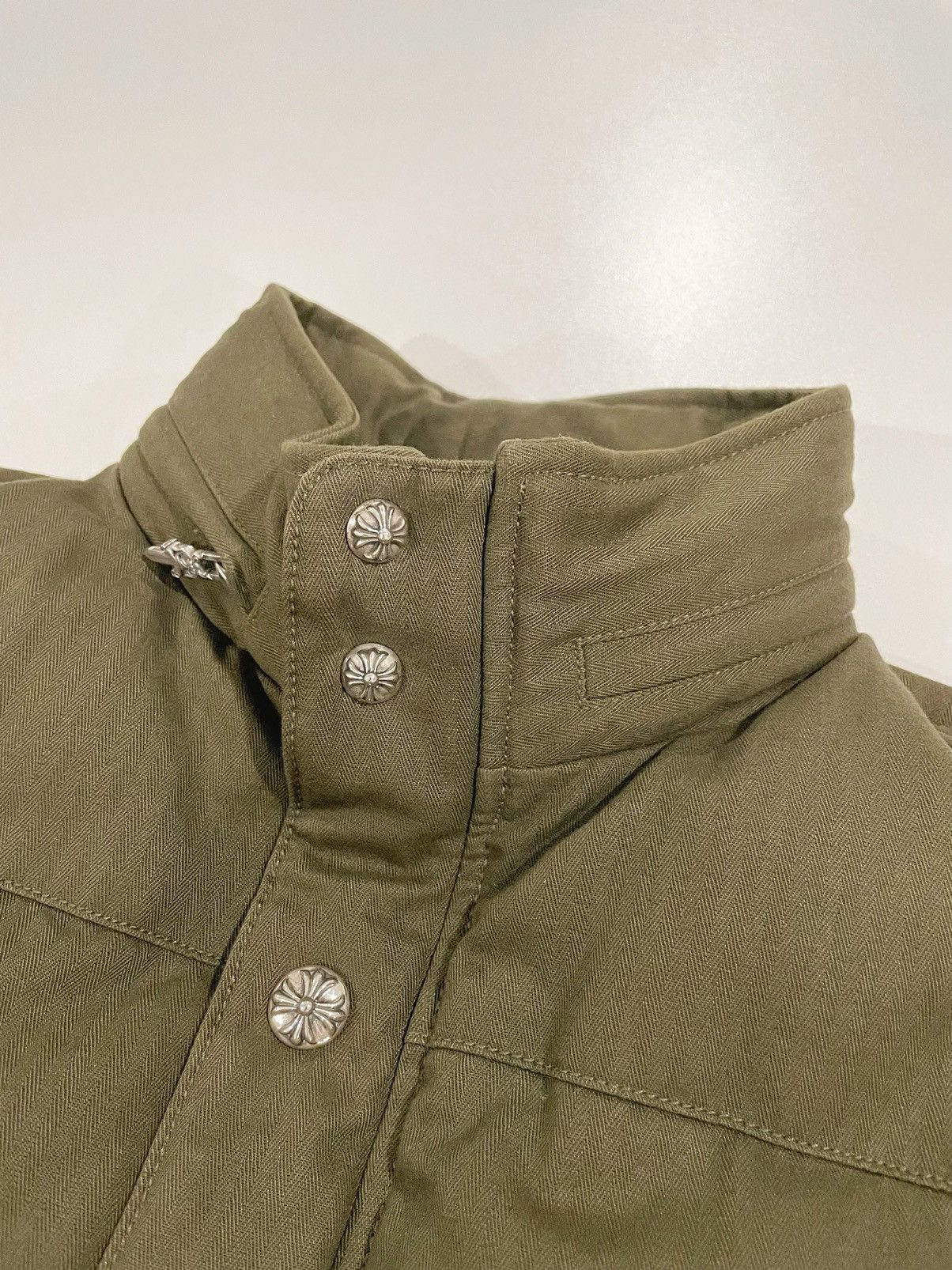 Chrome Hearts Chrome Hearts CH military green down vest Size US M / EU 48-50 / 2 - 11 Thumbnail