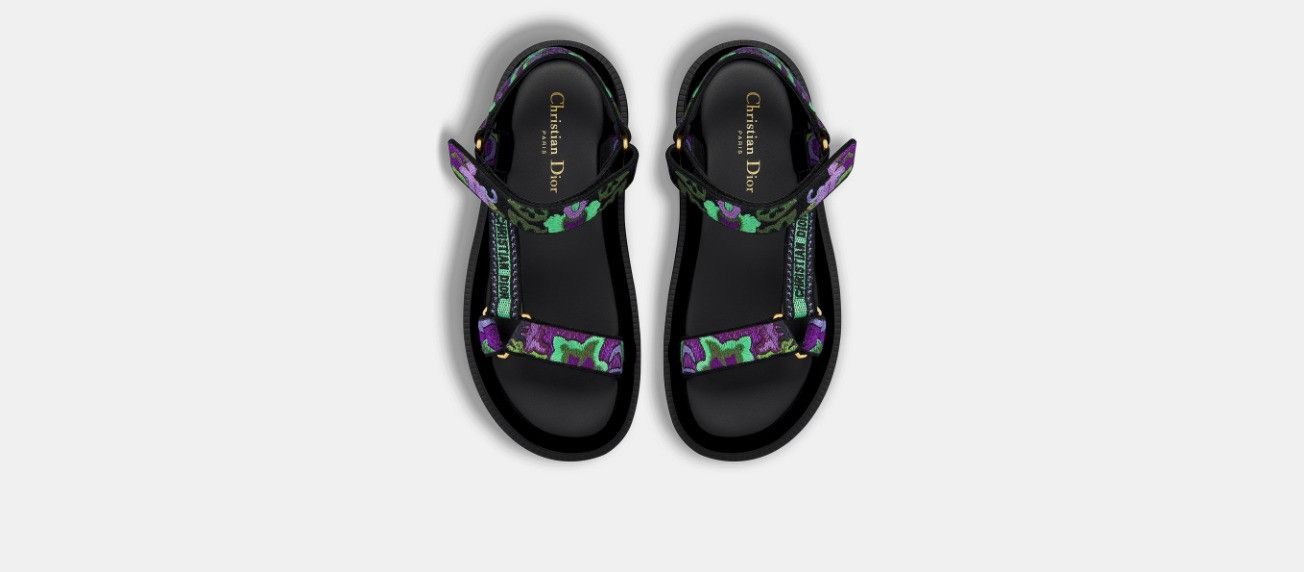 Dior o1w1db10724 D-Wave Sandals in Multicolor Size US 12 / IT 42 - 5 Thumbnail