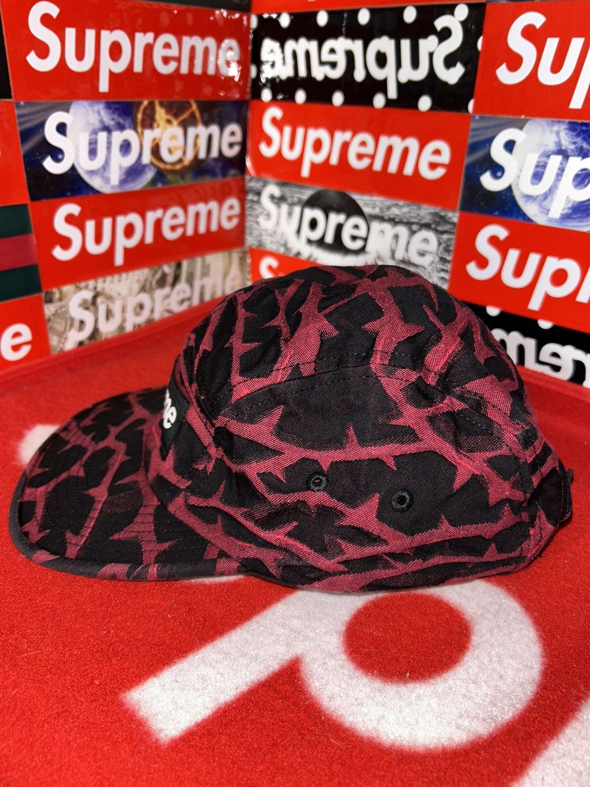 Supreme Supreme Thorn Camp Cap FW18 RARE HAT NEW Size ONE SIZE - 4 Thumbnail