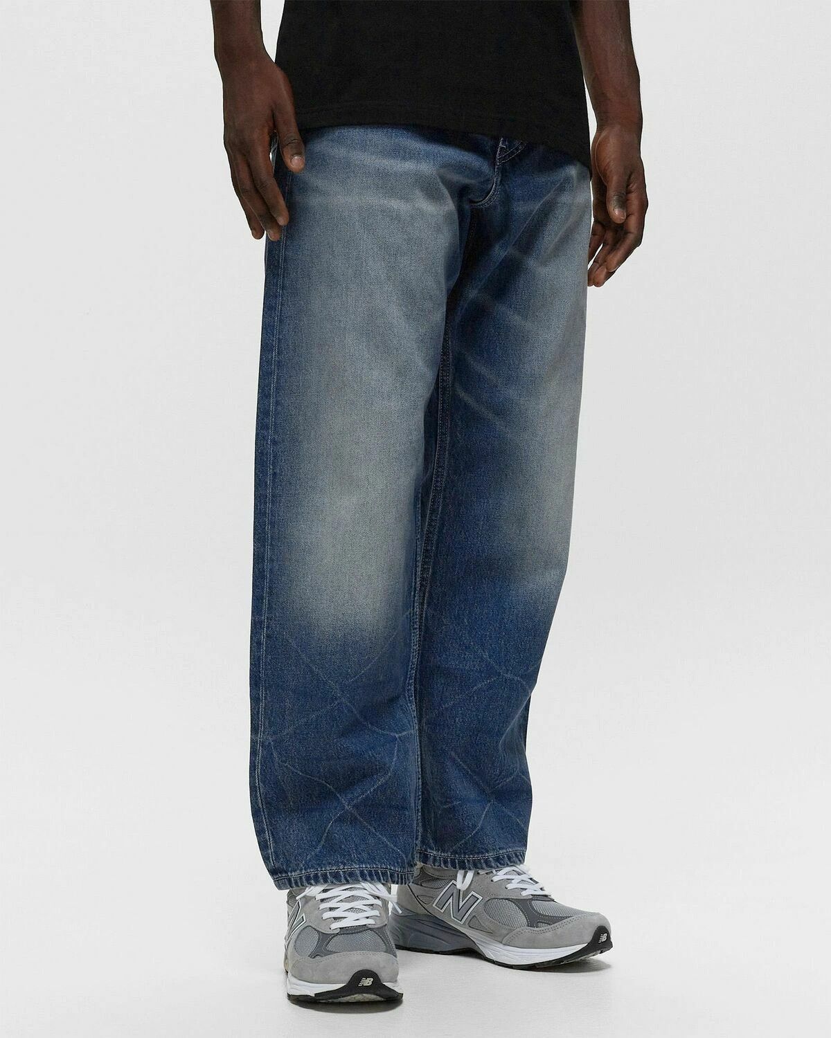 Patta o1mle1025 Patta Washed Loose Fit Denim Pants in Blue Size US 38 / EU 54 - 2 Thumbnail
