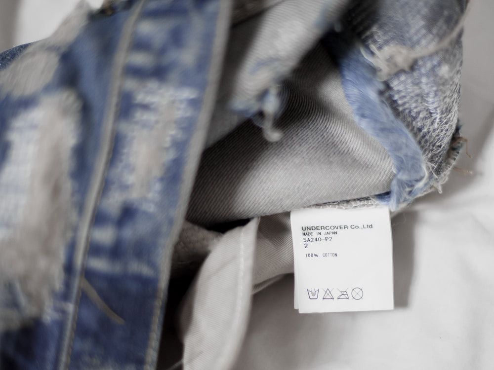 Undercover Undercover 85 Como Corso Blue Distressed Denim Size US 32 / EU 48 - 10 Thumbnail