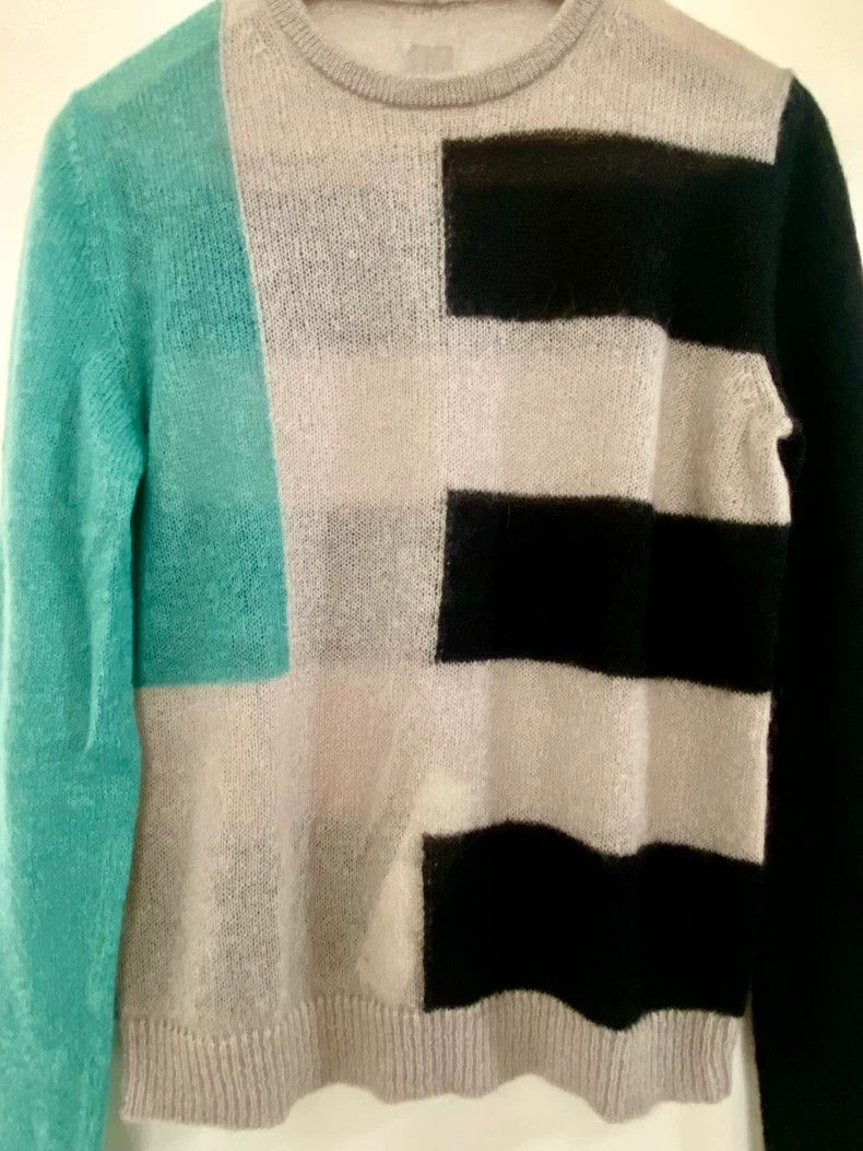 Rick Owens Rick Owens Color matching wool knitwear sweater Size US L / EU 52-54 / 3 - 4 Thumbnail