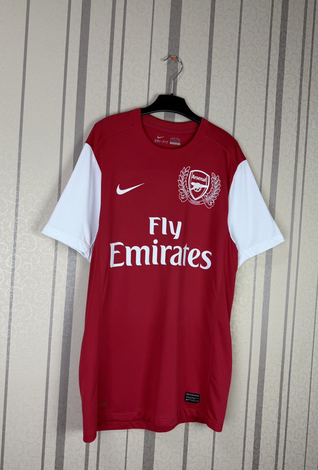 Nike Arsenal 2011/2012 Home Football Shirt Jersey Gunners Nike Size US S / EU 44-46 / 1 - 2 Thumbnail