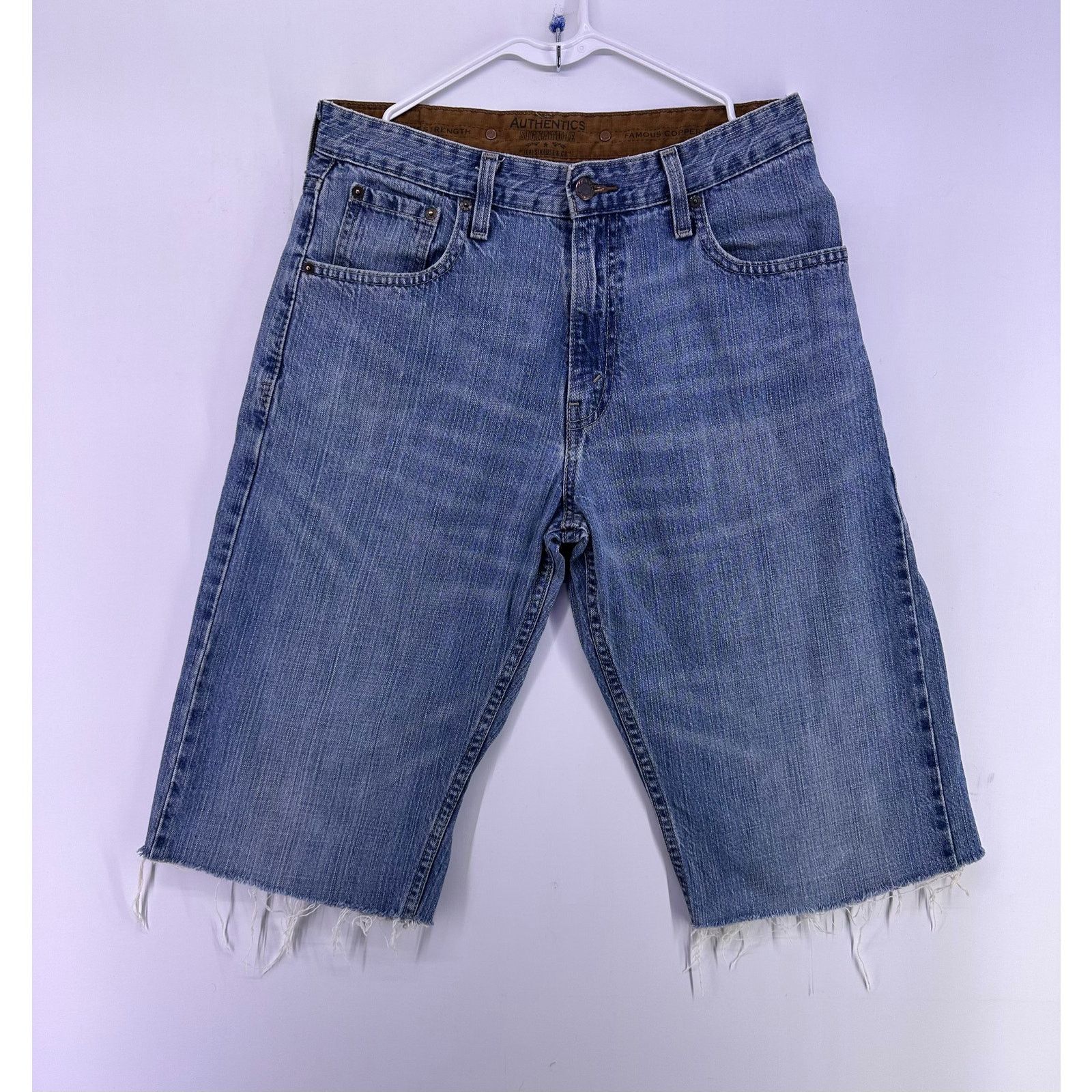 Levi's Blue Levi Strauss Authentic Signature Copper Reveted Size 30 Size US 30 / EU 46 - 1 Thumbnail