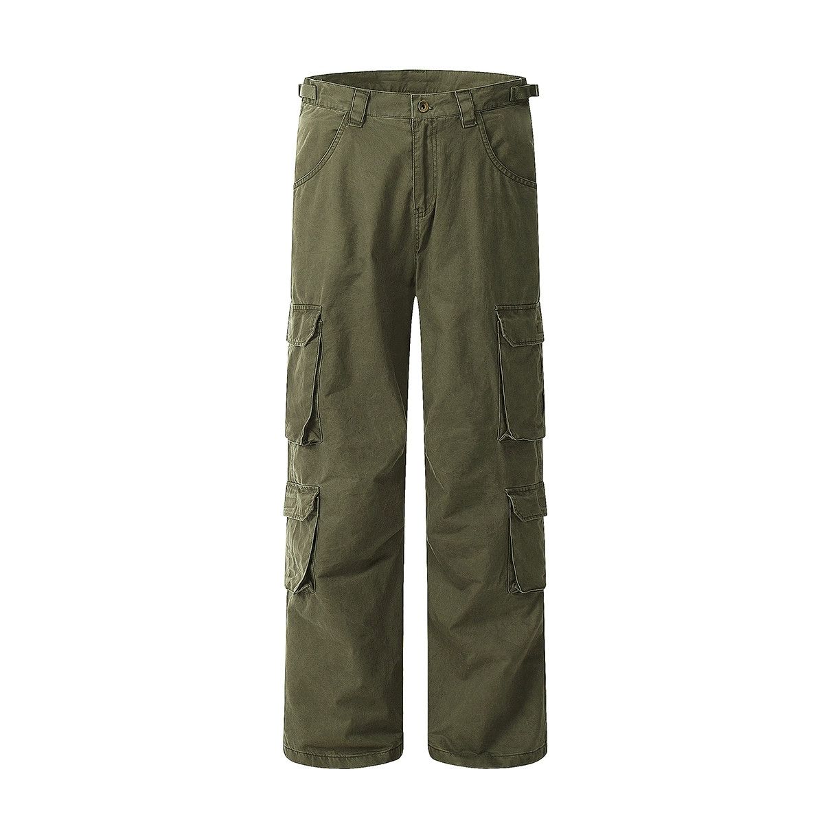 washed faded military utility outdoor cargo pants