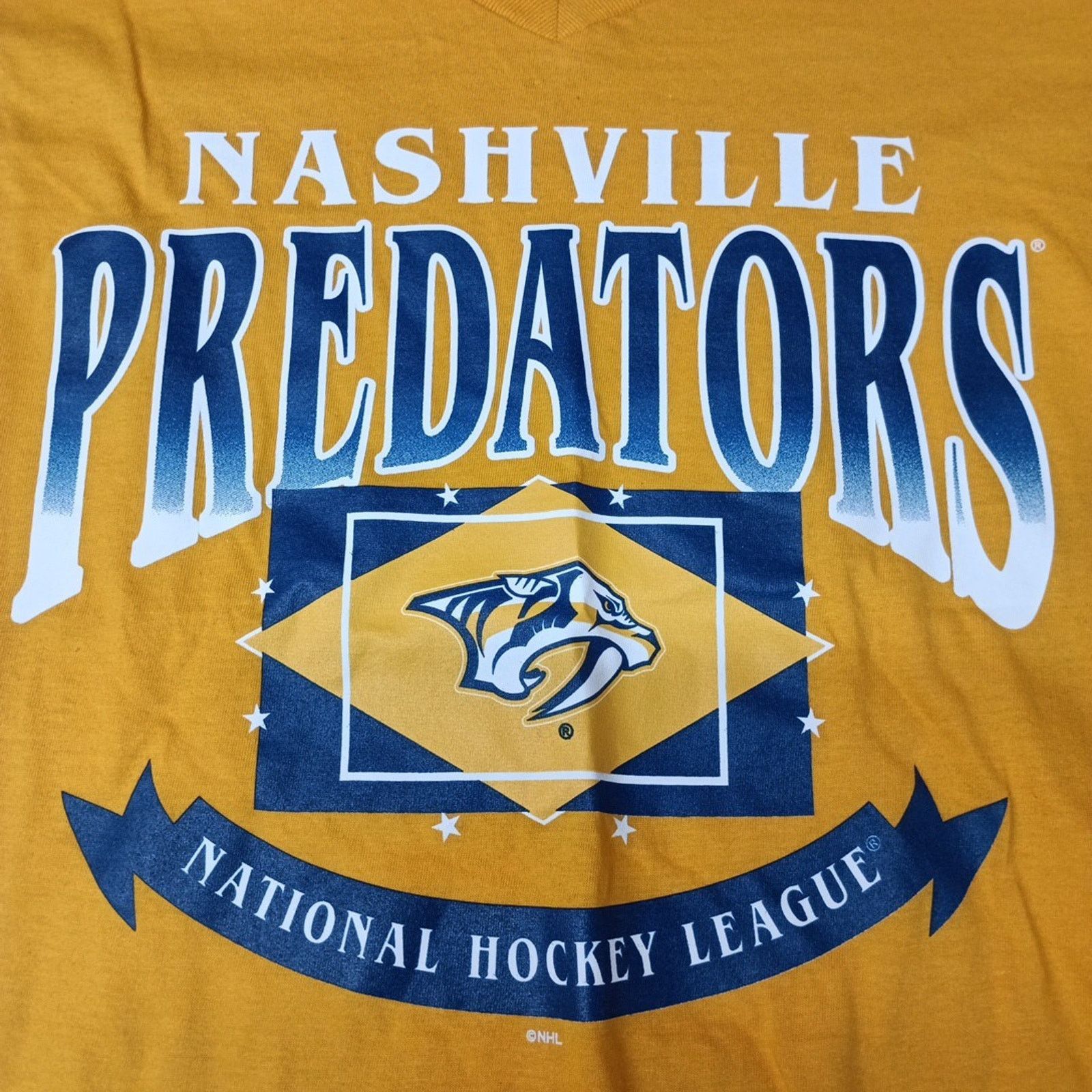 Other Nashville Predators T-Shirt Women's Size M Gold Fanatics NHL Size M / US 6-8 / IT 42-44 - 2 Thumbnail