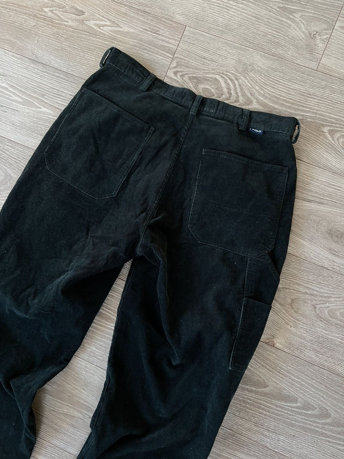 Polo Ralph Lauren × Ralph Lauren × Vintage ‼️Polo by Ralph Lauren Vintage Welur Teddy Casual Patch Pants Size US 36 / EU 52 - 13 Thumbnail