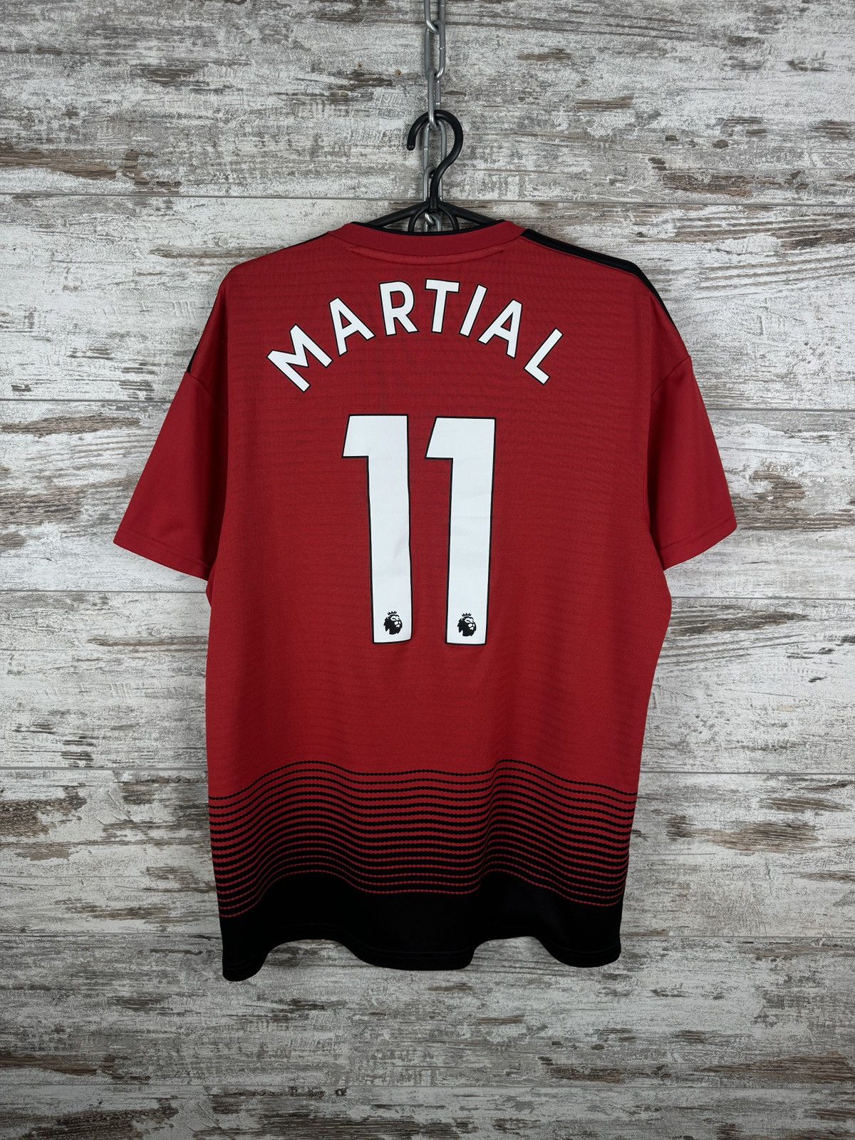 Adidas Mens Adidas Anthony Martial Manchester United T-shirt tee Size US L / EU 52-54 / 3 - 2 Thumbnail