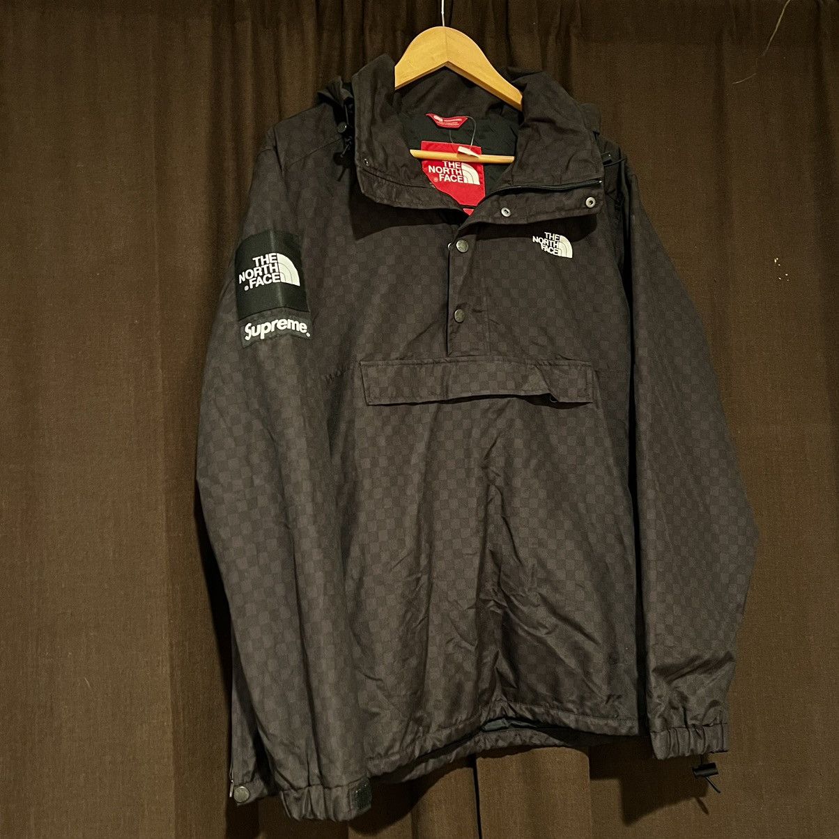 Supreme × The North Face Supreme x The North Face 2011 Checkered Pullover Jacket Size US XL / EU 56 / 4 - 4 Thumbnail