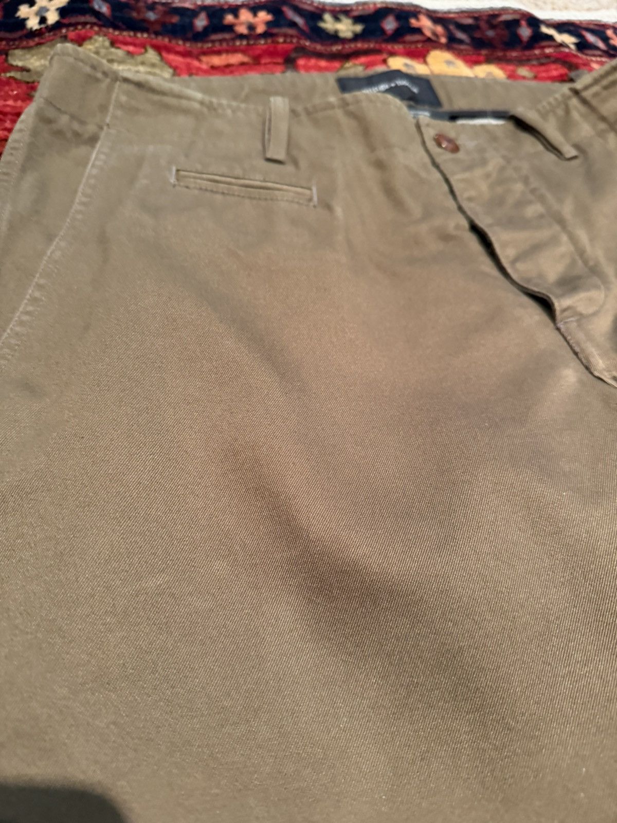 Wings + Horns Wings + Horns Olive Officer Chino (32) Size US 32 / EU 48 - 2 Thumbnail