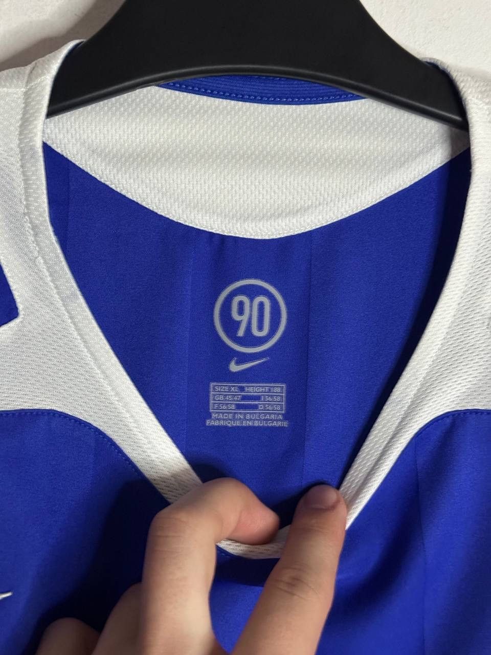Nike Hertha BSC Berlin Nike Home Soccer Jersey 2003-04 Vintage Size US XL / EU 56 / 4 - 4 Thumbnail