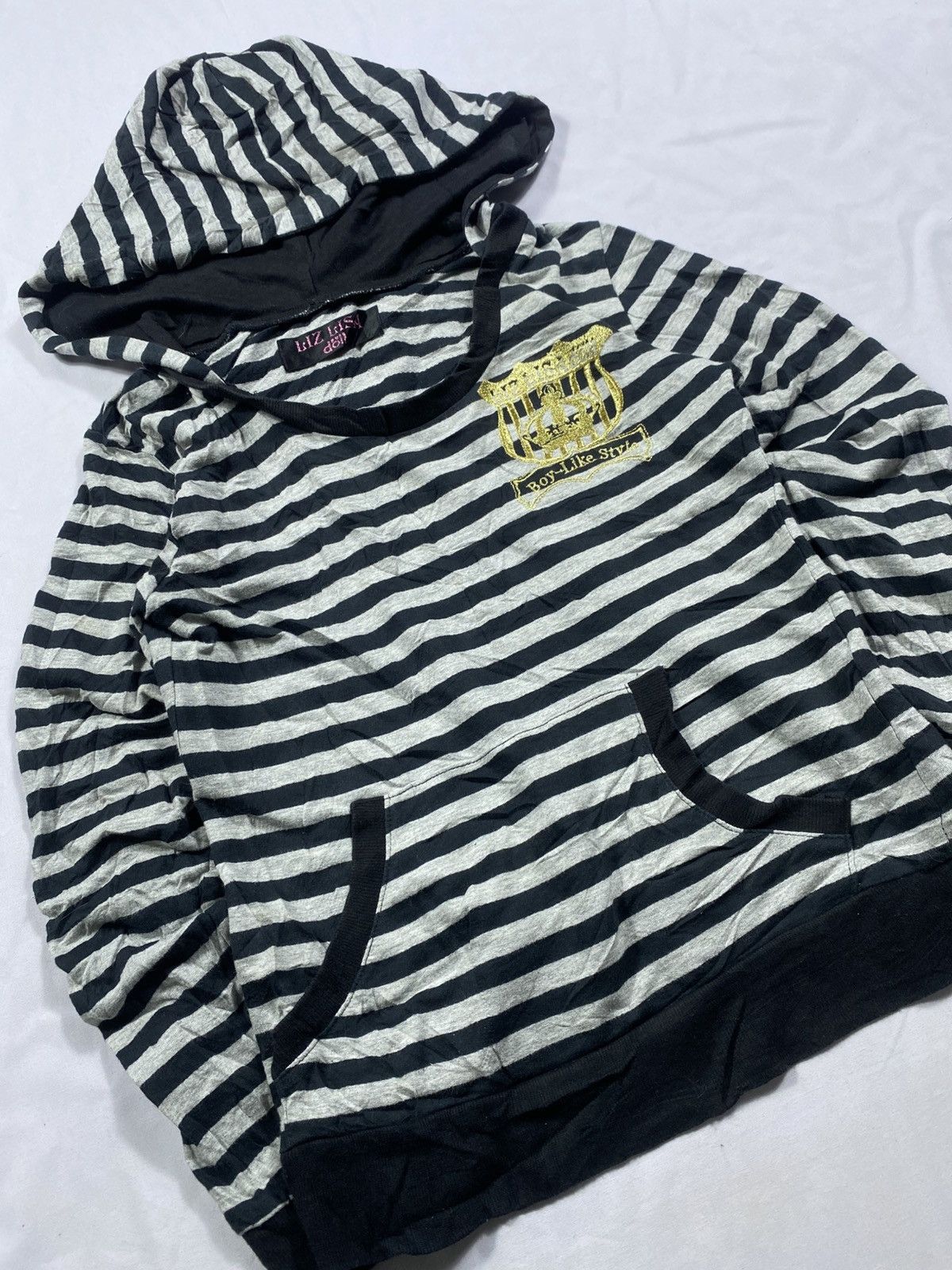 Hysteric Glamour Japanese Liz Lisa Doll Stripe Gothic punk Hoodie Size US S / EU 44-46 / 1 - 3 Thumbnail