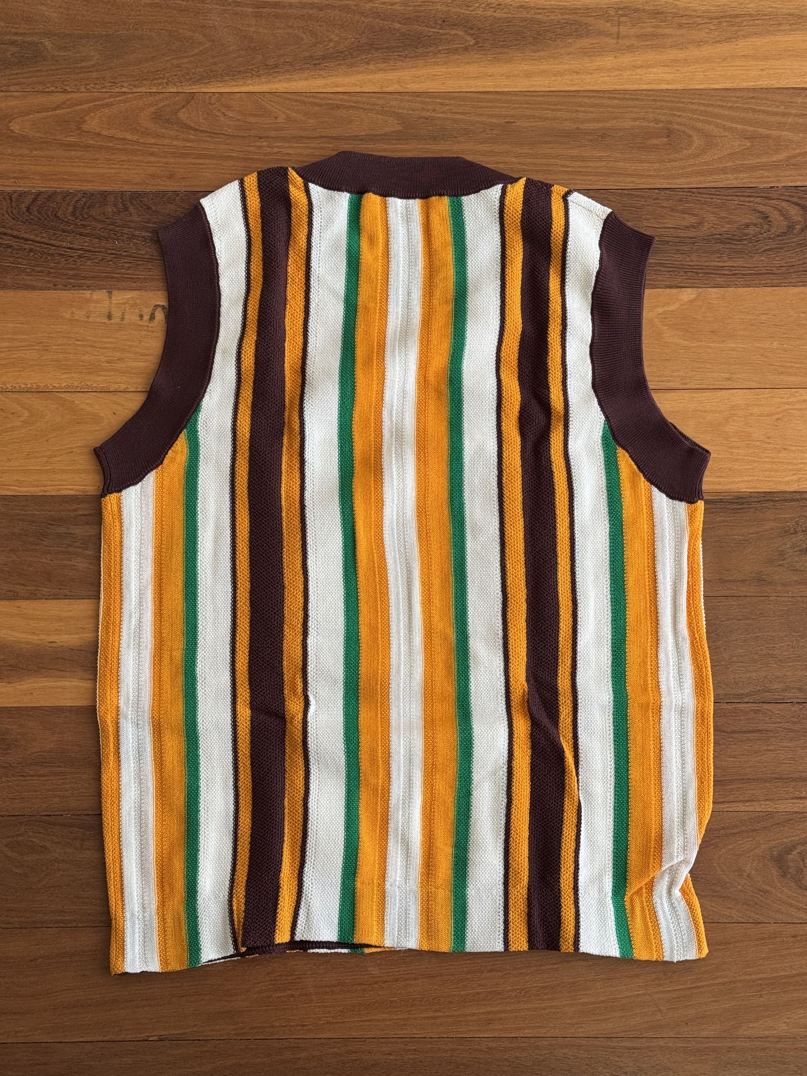 Wales Bonner Scale Striped Knitted Vest Size US S / EU 44-46 / 1 - 2 Thumbnail