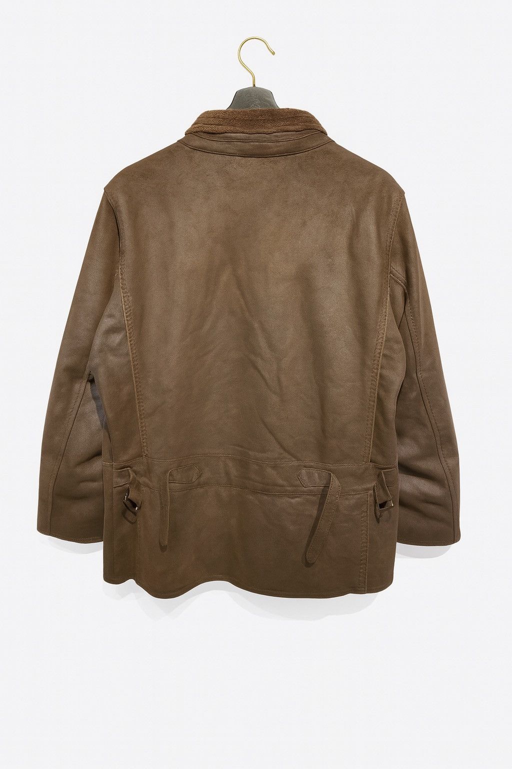 Playboy Vintage Playboy Collection Brown Faux Suede Jacket Size US M / EU 48-50 / 2 - 2 Thumbnail