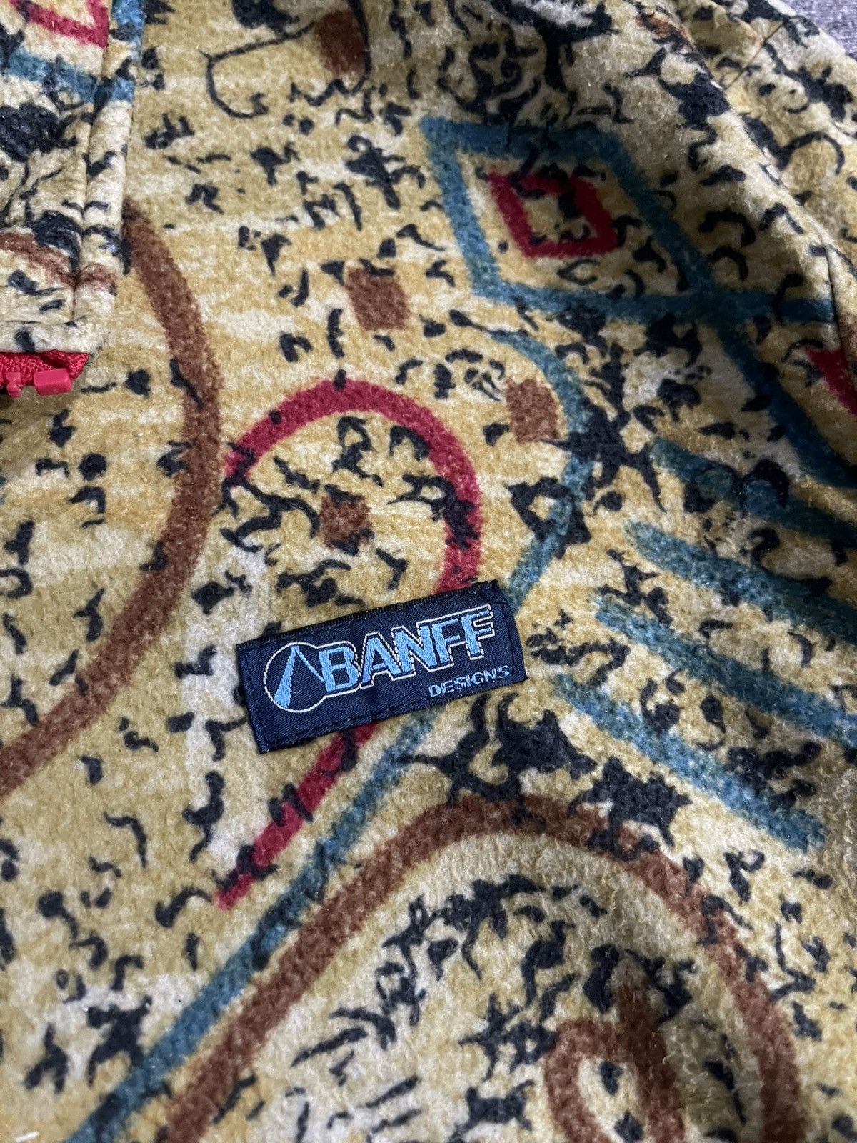Polartec × Vintage Vintage Banff Design Polartec Wool Jacket Size US L / EU 52-54 / 3 - 7 Thumbnail