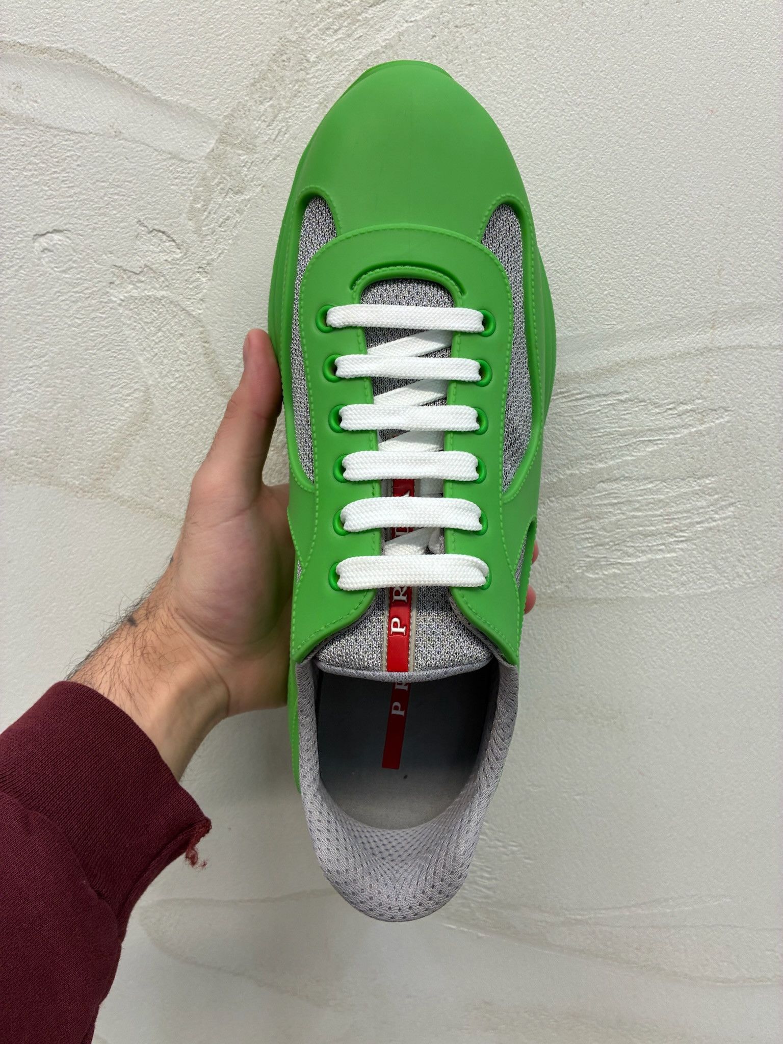 Prada Prada America's Cup Apple Green Size US 10 / EU 43 - 4 Thumbnail