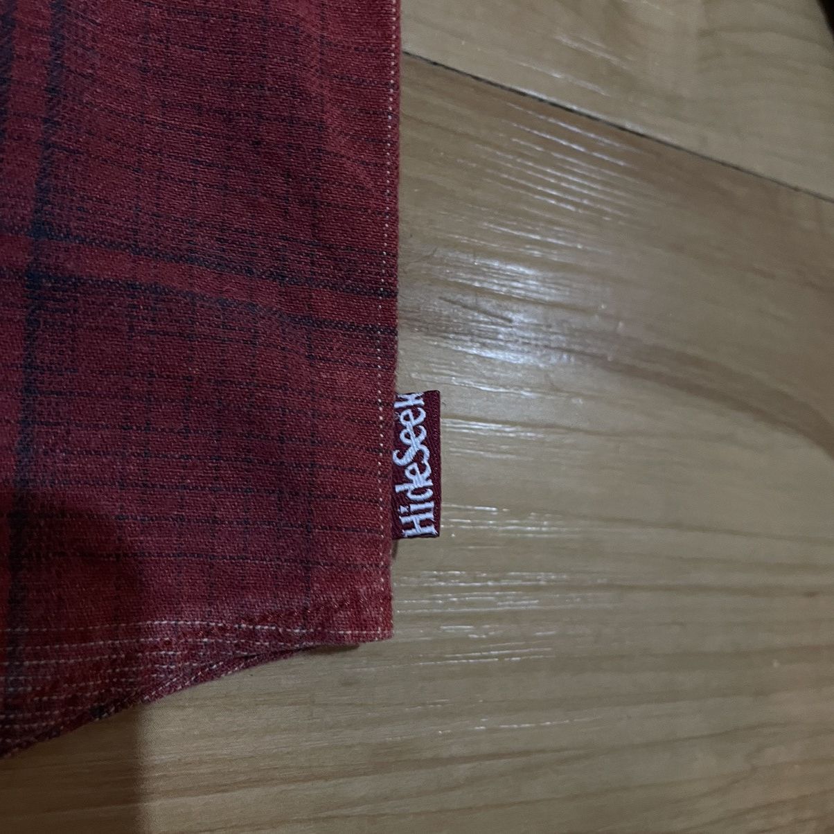 Japanese Brand Hide and seek flannel shirt Size US M / EU 48-50 / 2 - 4 Thumbnail