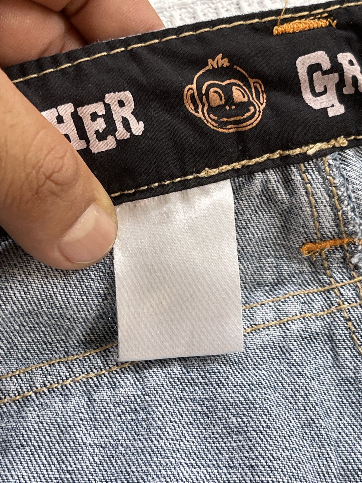 Southpole Last Drop🔥Rare🔥GRASS HITHER Cargo Multipocket Jeans Size US 37 - 16 Thumbnail