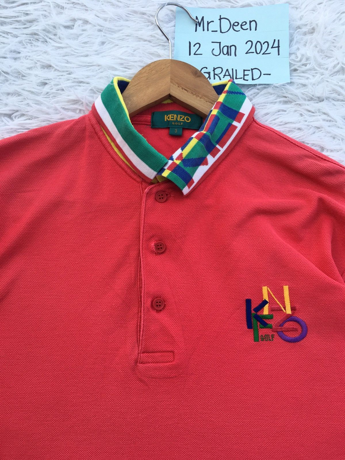 Kenzo Rare Vintage KENZO Golf Polo Tshirt Size US L / EU 52-54 / 3 - 7 Thumbnail