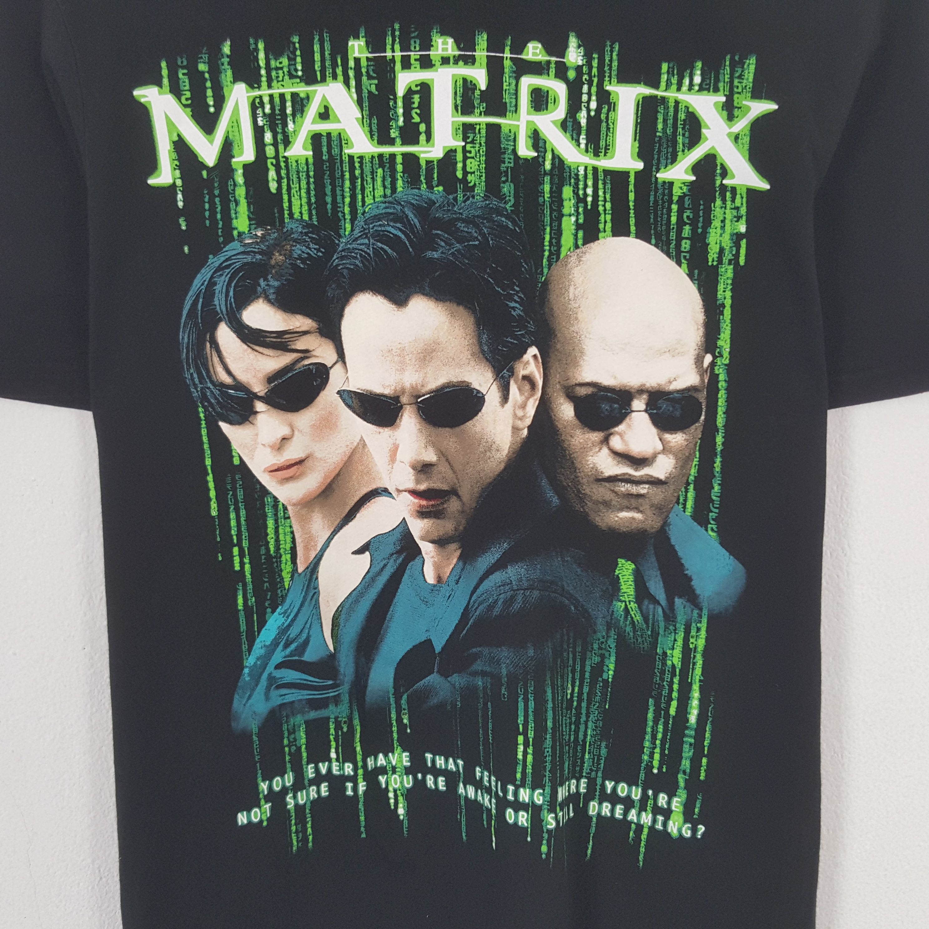 Vintage Vintage The Matrix American Movie Tshirt Size US M / EU 48-50 / 2 - 2 Thumbnail