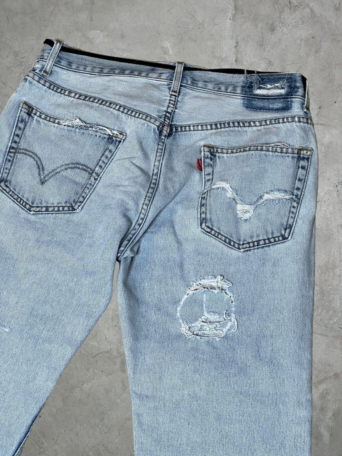 Levi's Vintage Blue Denim Levi’s Size US 33 - 8 Thumbnail