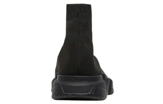 Balenciaga o1s1rm1025 Speed Recycled Knit Sneakers in Black Size US 5 / IT 35 - 6 Thumbnail