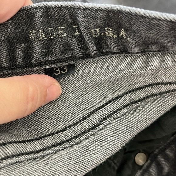 John Varvatos John Varvatos Bowery Slim Straight Denim Jeans Size US 32 / EU 48 - 8 Thumbnail