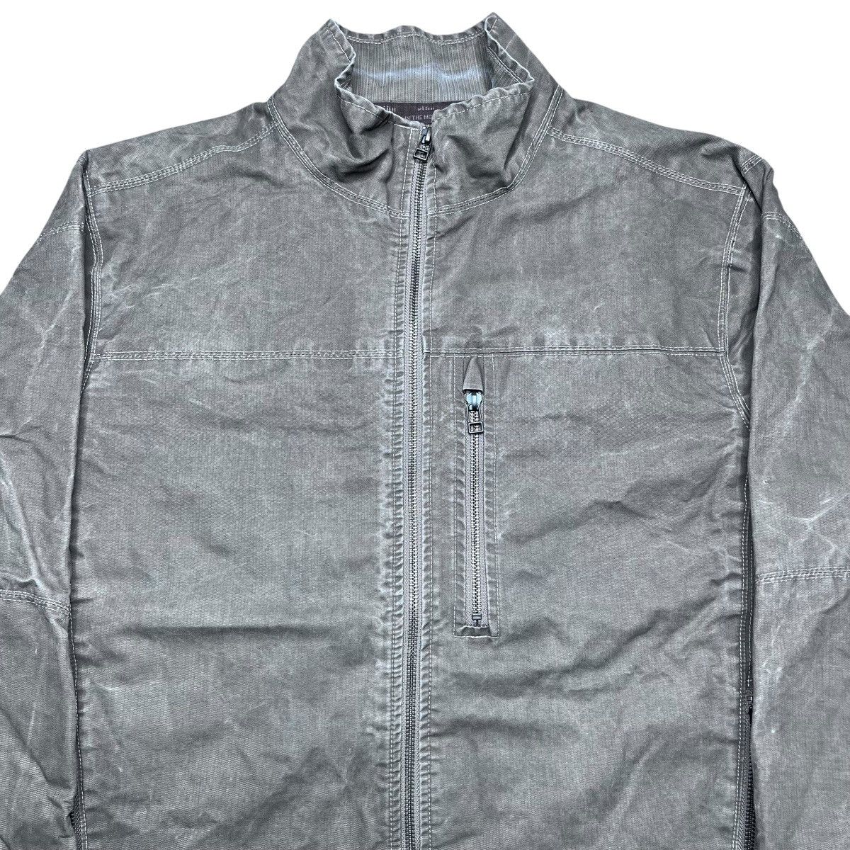 Kuhl Kuhl Mens Burr Vintage Patina Dye Canvas Fleece Lined Jacket Size US XL / EU 56 / 4 - 19 Thumbnail